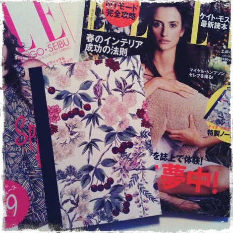 らぶリーなケイタマルヤマのノート欲しさにELLE最新号買っちゃった！