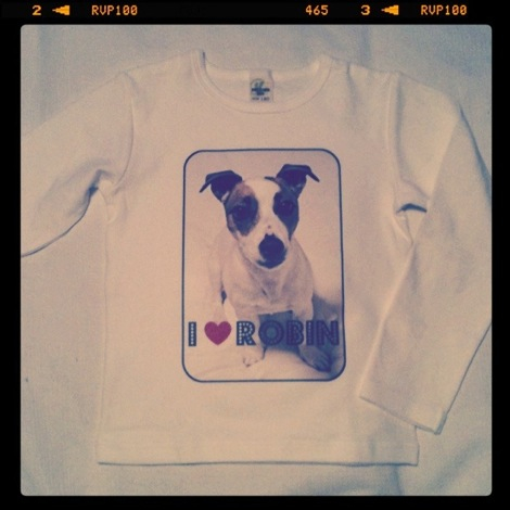 ロビンTシャツ完成