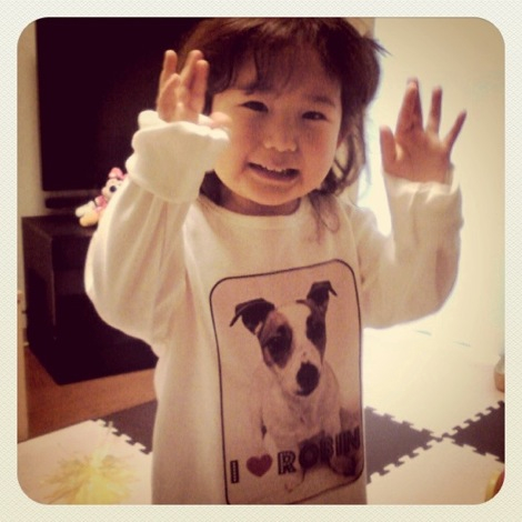空ちゃんとロビンTシャツ