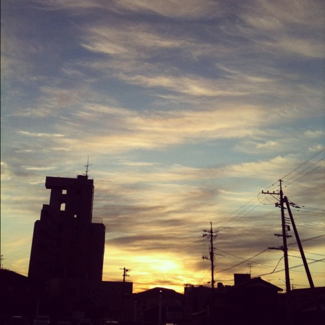 Today's sunrise