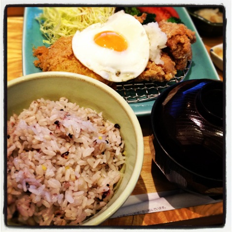 大戸屋ランチ